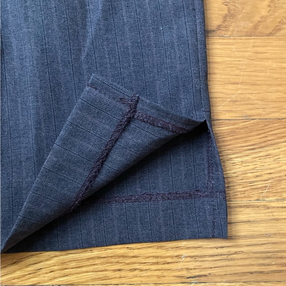 Vintage pinstripe mini dress - Picture 3 of 4